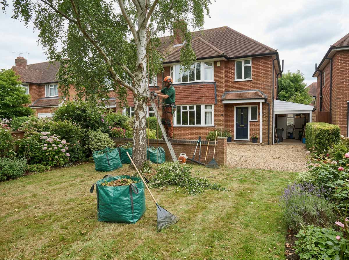 Tree felling and branch removal